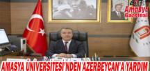Amasya Üniversitesi’nden Azerbaycan’a Yardım